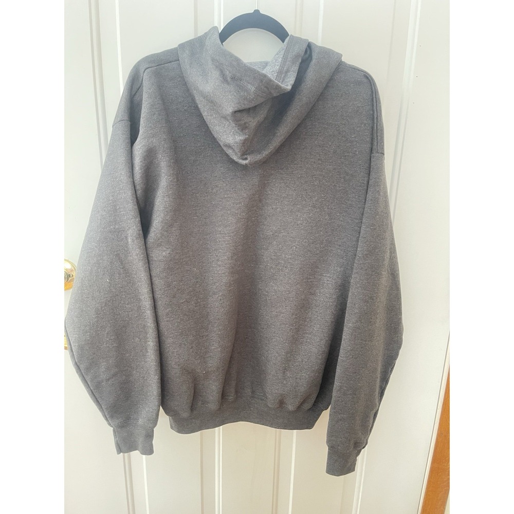 Walt Disney World Mickey Mouse Gray Zip Up Hoodie Sweatshirt Size Large - Picture 2 of 3